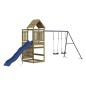 vidaXL Parque infantil de exterior madera de pino impregnada vidaXL Parque infantil de exterior madera de pino impregnada