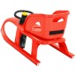 vidaXL Trineo con asiento y volante polipropileno rojo 102,5x40x23 cm vidaXL Trineo con asiento y volante polipropileno rojo 102,5x40x23 cm