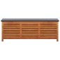 vidaXL Caja de almacenaje jardín madera maciza eucalipto 150x50x55 cm vidaXL Caja de almacenaje jardín madera maciza eucalipto 150x50x55 cm