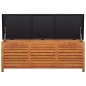 vidaXL Caja de almacenaje jardín madera maciza eucalipto 150x50x55 cm vidaXL Caja de almacenaje jardín madera maciza eucalipto 150x50x55 cm