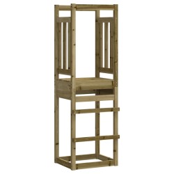 vidaXL Torre de juegos madera pino impregnada 53x46,5x169 cm