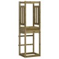 vidaXL Torre de juegos madera pino impregnada 53x46,5x169 cm vidaXL Torre de juegos madera pino impregnada 53x46,5x169 cm