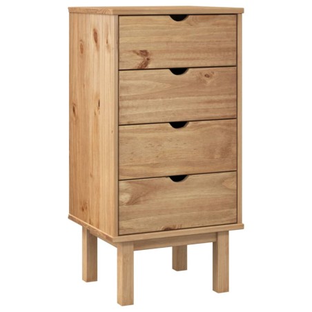 vidaXL Cajonera OTTA madera maciza de pino 45x39x90 cm