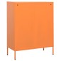 vidaXL Armario de almacenamiento acero naranja 80x35x101,5 cm vidaXL Armario de almacenamiento acero naranja 80x35x101,5 cm