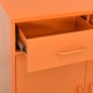 vidaXL Armario de almacenamiento acero naranja 80x35x101,5 cm vidaXL Armario de almacenamiento acero naranja 80x35x101,5 cm