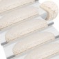 vidaXL Alfombras de peldaños de escalera 15 uds blanco 65x21x4 cm vidaXL Alfombras de peldaños de escalera 15 uds blanco 65x21x4 cm