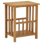 vidaXL Mesa revistero madera maciza de roble 45x35x55 cm vidaXL Mesa revistero madera maciza de roble 45x35x55 cm