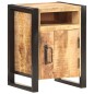 vidaXL Mesita de noche de madera maciza de mango 40x35x55 cm 
