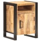 vidaXL Mesita de noche de madera maciza de mango 40x35x55 cm 