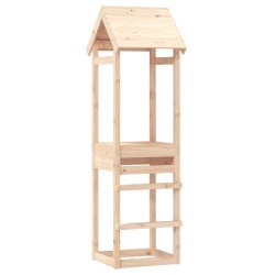 vidaXL Torre de juegos madera maciza de pino 53x46,5x194 cm