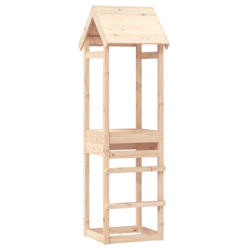 vidaXL Torre de juegos madera maciza de pino 53x46,5x194 cm vidaXL Torre de juegos madera maciza de pino 53x46,5x194 cm