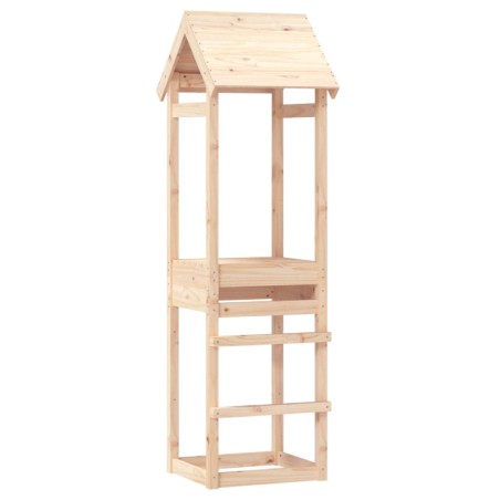 vidaXL Torre de juegos madera maciza de pino 53x46,5x194 cm