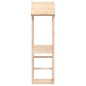 vidaXL Torre de juegos madera maciza de pino 53x46,5x194 cm vidaXL Torre de juegos madera maciza de pino 53x46,5x194 cm