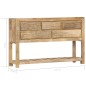 vidaXL Aparador 120x30x75 cm madera maciza de mango vidaXL Aparador 120x30x75 cm madera maciza de mango