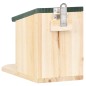 vidaXL Casas de ardilla 4 unidades madera de abeto vidaXL Casas de ardilla 4 unidades madera de abeto