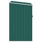 vidaXL Cobertizo de jardín verde acero galvanizado 87x98x159 cm vidaXL Cobertizo de jardín verde acero galvanizado 87x98x159 cm