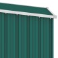 vidaXL Cobertizo de jardín verde acero galvanizado 87x98x159 cm vidaXL Cobertizo de jardín verde acero galvanizado 87x98x159 cm