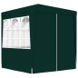 vidaXL Carpa profesional fiestas con paredes verde 90 g/m² 2,5x2,5 m vidaXL Carpa profesional fiestas con paredes verde 90 g/m² 2,5x2,5 m