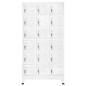 vidaXL Taquilla con 18 compartimentos de metal 90x40x180 cm vidaXL Taquilla con 18 compartimentos de metal 90x40x180 cm