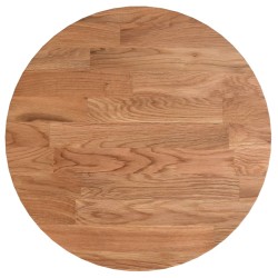 vidaXL Tablero de mesa redonda madera de roble marrón claro Ø30x1,5 cm