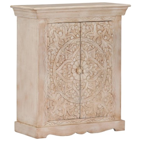 vidaXL Aparador de madera maciza de mango 65x30x75 cm