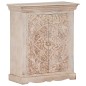 vidaXL Aparador de madera maciza de mango 65x30x75 cm