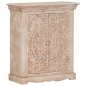 vidaXL Aparador de madera maciza de mango 65x30x75 cm