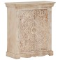 vidaXL Aparador de madera maciza de mango 65x30x75 cm