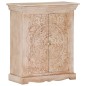 vidaXL Aparador de madera maciza de mango 65x30x75 cm