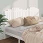 vidaXL Cabecero de cama madera maciza de pino blanco 206x4x110 cm vidaXL Cabecero de cama madera maciza de pino blanco 206x4x110 cm