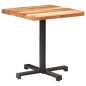 vidaXL Mesa de bistró cuadrada madera de acacia maciza 70x70x75 cm vidaXL Mesa de bistró cuadrada madera de acacia maciza 70x70x75 cm