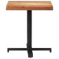 vidaXL Mesa de bistró cuadrada madera de acacia maciza 70x70x75 cm vidaXL Mesa de bistró cuadrada madera de acacia maciza 70x70x75 cm