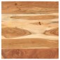 vidaXL Mesa de bistró cuadrada madera de acacia maciza 70x70x75 cm vidaXL Mesa de bistró cuadrada madera de acacia maciza 70x70x75 cm