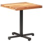 vidaXL Mesa de bistró cuadrada madera de acacia maciza 70x70x75 cm vidaXL Mesa de bistró cuadrada madera de acacia maciza 70x70x75 cm