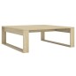 vidaXL Mesa de centro madera contrachapada roble Sonoma 100x100x35 cm vidaXL Mesa de centro madera contrachapada roble Sonoma 100x100x35 cm