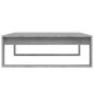 vidaXL Mesa de centro madera contrachapada gris Sonoma 100x100x35 cm vidaXL Mesa de centro madera contrachapada gris Sonoma 100x100x35 cm
