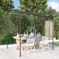 vidaXL Toldo acero y tela gris antracita 2x2,3 m 180 g/m² vidaXL Toldo acero y tela gris antracita 2x2,3 m 180 g/m²