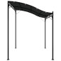 vidaXL Toldo acero y tela gris antracita 2x2,3 m 180 g/m² vidaXL Toldo acero y tela gris antracita 2x2,3 m 180 g/m²