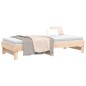 vidaXL Sofá cama extraíble madera maciza de pino 2x(90x200) cm vidaXL Sofá cama extraíble madera maciza de pino 2x(90x200) cm