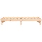 vidaXL Sofá cama extraíble madera maciza de pino 2x(90x200) cm vidaXL Sofá cama extraíble madera maciza de pino 2x(90x200) cm