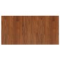 vidaXL Encimera baño madera maciza tratada marrón oscuro 80x40x2,5 cm vidaXL Encimera baño madera maciza tratada marrón oscuro 80x40x2,5 cm