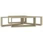 vidaXL Estante cubo pared 4 uds contrachapado roble Sonoma 60x15x23 cm vidaXL Estante cubo pared 4 uds contrachapado roble Sonoma 60x15x23 cm