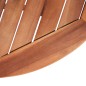 vidaXL Mesa de jardín de madera de acacia maciza 120x70x74 cm