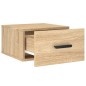 vidaXL Mesitas de noche de pared 2 uds color roble Sonoma 35x35x20 cm vidaXL Mesitas de noche de pared 2 uds color roble Sonoma 35x35x20 cm