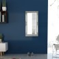 vidaXL Espejo de pared estilo barroco plateado 100x50 cm vidaXL Espejo de pared estilo barroco plateado 100x50 cm