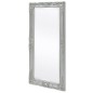 vidaXL Espejo de pared estilo barroco plateado 100x50 cm vidaXL Espejo de pared estilo barroco plateado 100x50 cm