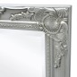 vidaXL Espejo de pared estilo barroco plateado 100x50 cm vidaXL Espejo de pared estilo barroco plateado 100x50 cm