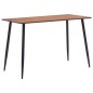 vidaXL Mesa de comedor de MDF marrón 120x60x75 cm vidaXL Mesa de comedor de MDF marrón 120x60x75 cm