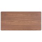 vidaXL Mesa de comedor de MDF marrón 120x60x75 cm vidaXL Mesa de comedor de MDF marrón 120x60x75 cm