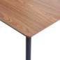 vidaXL Mesa de comedor de MDF marrón 120x60x75 cm vidaXL Mesa de comedor de MDF marrón 120x60x75 cm